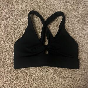 Fabletics black sports bra